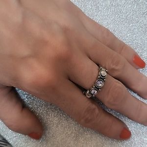 Size 7 silver ring